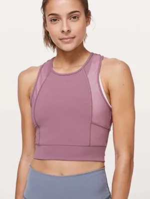 Lululemon‎ Laster Speed Train Tank Top Women’s Size Small Figue Crop Activewear thumbnail 1