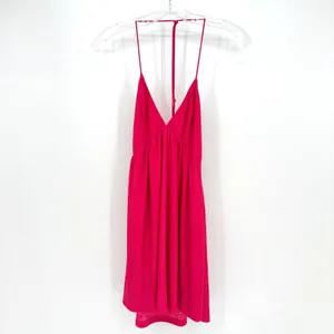 Superdown Revolve Margo Halter Mini‎ Dress Womens Small Pink Party Clubwear Boho thumbnail 4