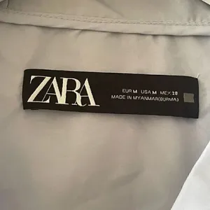 Zara Hooded Wind Proof Jacket Light Blue SZ M # 1646 thumbnail 7