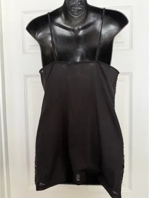 Black sequin camisole top Size M thumbnail 5