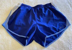 Nike DRI-FIT Blue Women’s Running Shorts thumbnail 1