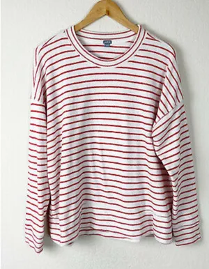 Aerie Striped Beach Fleece thumbnail 1