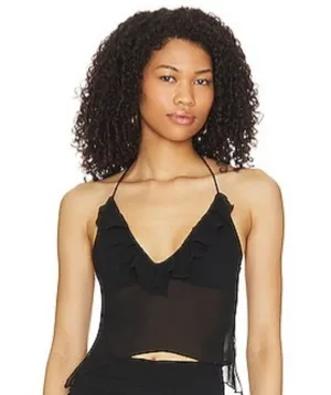 MORE TO COME Nailah Top in Black thumbnail 1