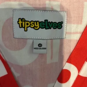 Tipsy Elves Holiday Scrubs Top thumbnail 3