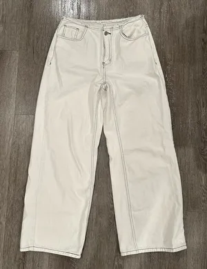 EUC Princess Polly Black Stitch Jeans thumbnail 1