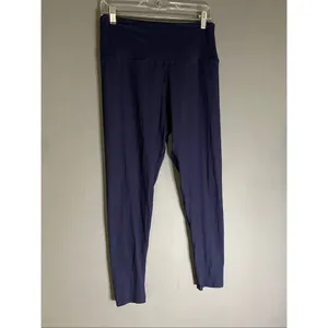 Amazon Navy High Waisted Full Length Leggings Size XXL NWOT thumbnail 2
