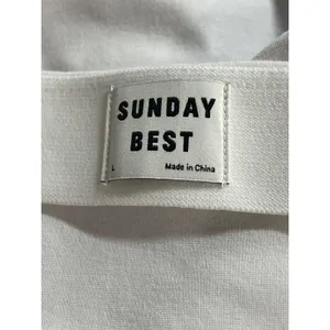 Aritzia Sunday Best Women's White High Waisted Pencil Mini Slip Skirt Size L thumbnail 5