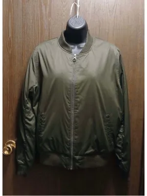 Men's American Eagle Outfitters Green Bomber Jacket M thumbnail 10