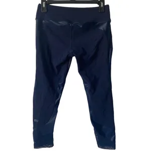 Splits59 Shine Mesh‎ Inset Cropped Leggings Womens Size Medium thumbnail 2