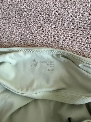 OFFLINE By Aerie Real Me Low Key Longline Sports Bra thumbnail 4