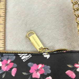 Steve Madden Black and Pink Floral Crossbody Bag thumbnail 10