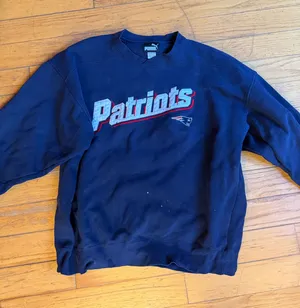Puma Vintage patriots NFL crew neck thumbnail 1