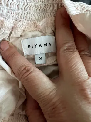 Piyama‎ Suzie Peach Cotton Babydoll Pajama Top Soft Sleepwear Lounge Tank thumbnail 9