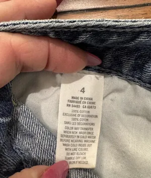 American Eagle Outfitters Vintage Embellished Distressed Denim Shorts thumbnail 11
