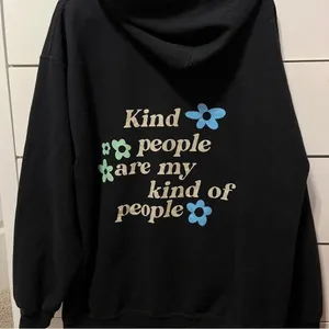 Kind People Are My Kind Of People Zip Up Sweatshirt thumbnail 1
