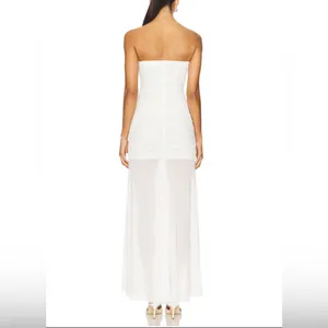 Amanda Uprichard x REVOLVE Leo Dress in Ivory thumbnail 5
