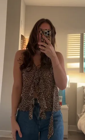 Amazon Cheetah Top Multi thumbnail 2