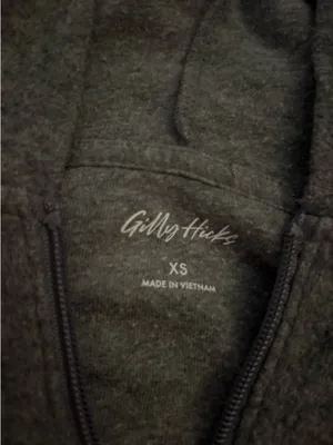 Gilly Hicks Cropped Hoodie Zip-Up thumbnail 2