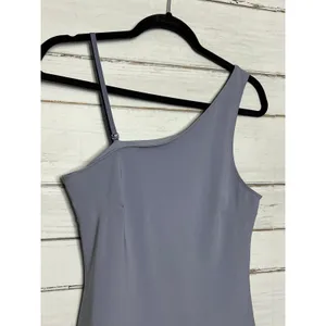 Abercrombie & Fitch One Shoulder Mini Dress Sporty Stretch Size Small thumbnail 11