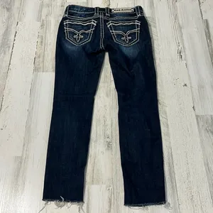 Rock Revival Sharon Skinny Raw Hem Jeans Size 25 thumbnail 3