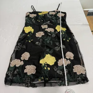 NWT Lulus Rue Colorful Floral Embroidered Sequin Bodycon Mini‎ Dress LARGE thumbnail 10