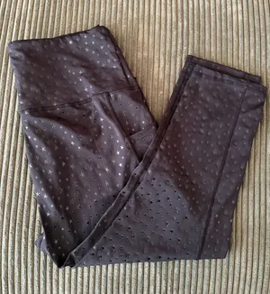 Black Leggings with Star Details thumbnail 1