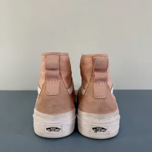 Vans Sentry Sk8-Hi Dusty Rose Pink Suede Canvas Platform Lug Sole Sneakers‎ thumbnail 6