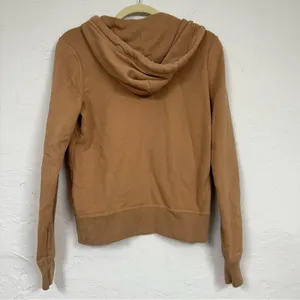 Abercrombie & Fitch Brown Logo Full Zip Hoodie Sweatshirt Women’s XS Casual thumbnail 10