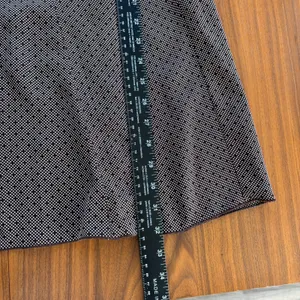 Y2K Vintage Norton McNaughton Maxi Skirt Petite Large Brown Polka Dot Boho Indie thumbnail 7