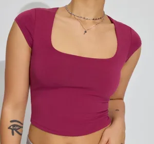 Garage Portia Square Neck Tee thumbnail 1