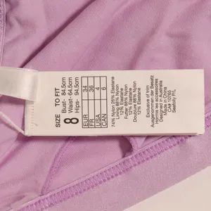 NWT Seafolly X Revolve Shine On Fixed Tri Bikini in Lilac thumbnail 13