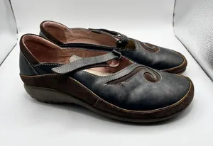 Naot Matai Mary Jane flats brown size 39 US 8 EUC women’s thumbnail 1