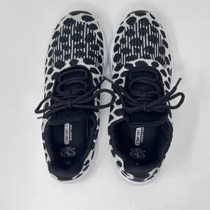 Athletic Works Women's Soft Running Athletic Sneaker 6.5 Black White thumbnail 10
