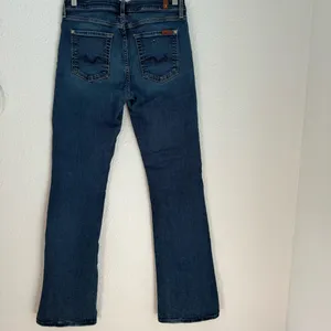 7 For All Mankind Womens Jeans Size 29 Blue Denim Bootcut Medium Dark Wash thumbnail 6