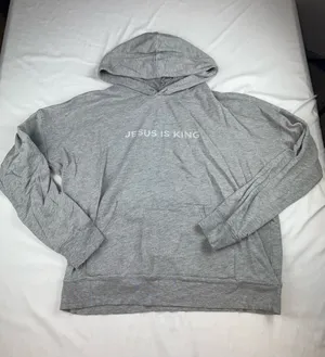 Faith Hoodie Gray thumbnail 1