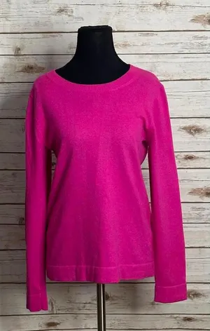 J.Crew Mercantile Teddie cotton/wool crew neck long sleeve sweater Size Small thumbnail 1