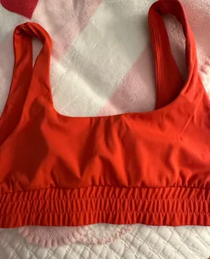 Daily Drills Red Reversible Bra Top thumbnail 5