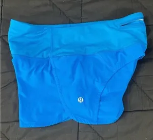 Lululemon Blue Speed Up Shorts 2.5" thumbnail 2