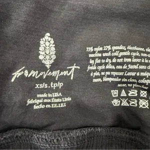 Free People Movement Good Karma ScoopNeck CrossBack Sports Bra Women’s XS/S Gray thumbnail 8