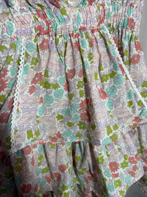 Love the Label Ines‎ Floral Ruffle Tiered Mini Dress Small thumbnail 8
