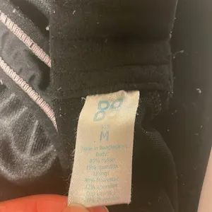 Women's Black Racerback Sports Bra with Contrast Stitching thumbnail 3