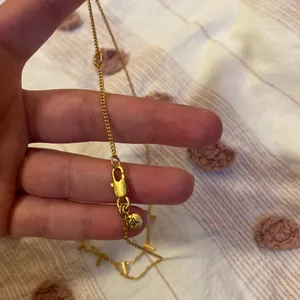 Madewell Gold Brass Adjustable Layering Necklace thumbnail 1