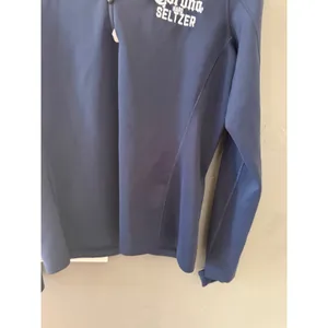 Cutter & Buck Womens Navy Corona Hard Seltzer Quarter Zip Pullover DryTec M Golf thumbnail 3