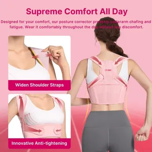 Boutique Posture Corrector for Women: Adjustable Lightweight Upper Back Brace thumbnail 5