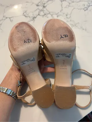 Schutz Keefa Croc-Embossed Platform Sandals size 7 thumbnail 6