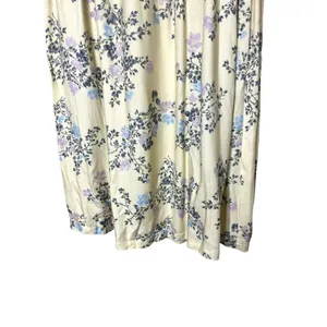 Vintage Sag Harbor‎ Floral Print Maxi Skirt Size Medium thumbnail 3