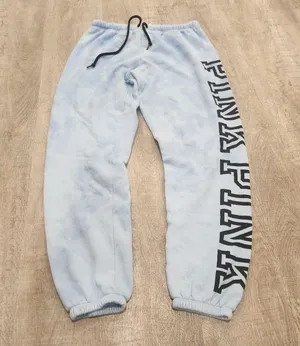 Victoria's Secret PINK Blue Sweatpants Size Small thumbnail 1