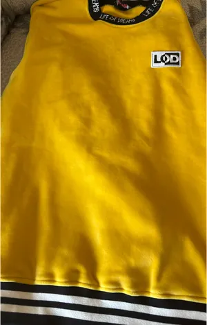 Yellow LOD sweatshirt (Trippie Redd) merch thumbnail 5