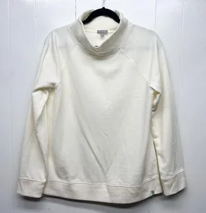 T by Talbots Sweatshirt Womens Medium Mock Neck Soft Cozy Activewear Loungewear thumbnail 1