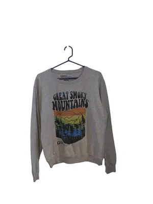 Great Smoky Mountains Graphic Sweatshirt Fall National Park Foundation comfy thumbnail 3